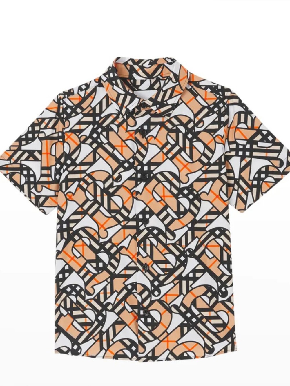 Burberry Boys Owen Monogram Button Down Shirt